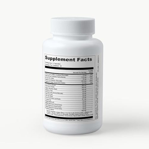 PCOS Queen - Androgen Balance – Suplemento para Equilíbrio Hormonal Feminino – Suporte para Excesso de Pelos no Corpo ou Rosto, Queda de Cabelo, Fertilidade (1 Frasco)