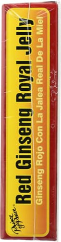 Prince Of Peace - Prince of Peace Suplemento Dietético, Geléia Real de Ginseng Vermelho, 100 ml (10 ampolas x 10 ml) (Pacote com 6)