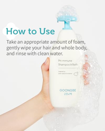 GOONGBE - Shampoo Pri-mmune: Fortaleça seu cabelo com a fórmula imunizante de alta performance | 250ml