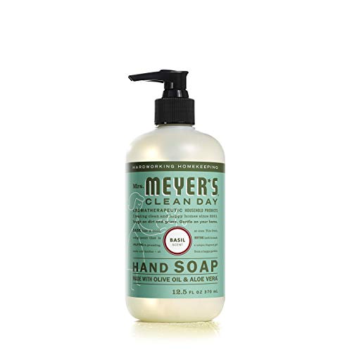 MRS. MEYER'S CLEAN DAY - MRS. MEYER’S CLEAN DAY Sabonete Líquido para as Mãos, Frasco de 12,5 Fl Oz (Pack com 6) (Variedade)