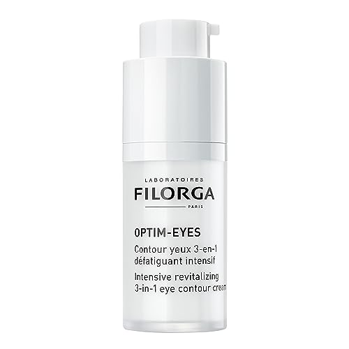 Filorga Optim-Eyes Creme para os Olhos, Tratamento 3 em 1 Revitalizante para Redução Rápida de Olheiras e Rugas – 15ml