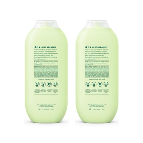 Body Wash Zen Diário 18 Ounce (Pack de 2) - Method