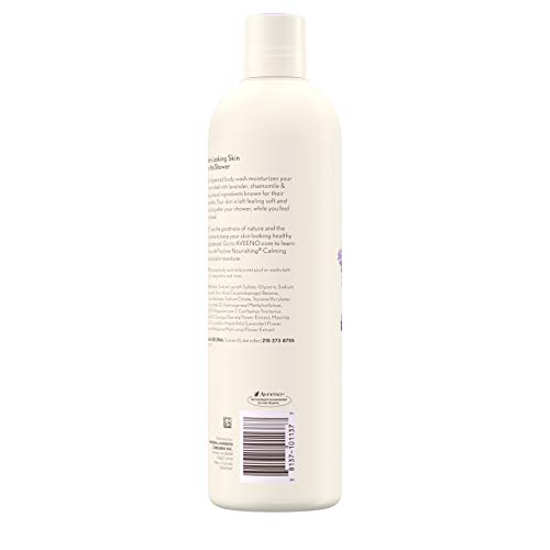 Positively Nourishing Body Wash Calmante com Lavanda e Camomila – 250ml - Aveeno