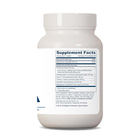 Carditone: Suplemento Herbal Ayurvédico para Suporte Natural à Pressão Arterial, Fórmula Médica Confiável por mais de 30 Anos, 60 Comprimidos Vegetarianos - Ayush Herbs