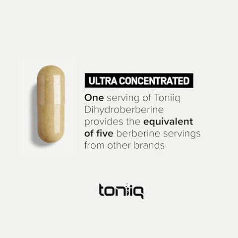 Toniiq - Ultra Concentrado de Dihidroberberina – 24.000 mg por Porção com Canela do Ceilão