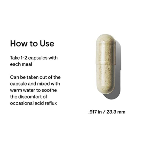 Suplemento Digestivo THORNE GI Relief – Apoia a Saúde Intestinal