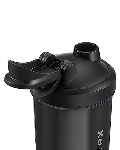 Garrafa Agitadora de Proteína, Misturador Elétrico Recarregável USB C para Shake de Proteína, Copos para Shakes de Proteína e Substitutos de Refeição, Livre de BPA, 700ml - VOLTRX