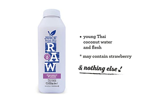 3-Day Juice Cleanse com Fusão de Coco por Juice From the RAW® – Sucos 100% Naturais e Preparados a Frio (18 Garrafas de 12 ml)