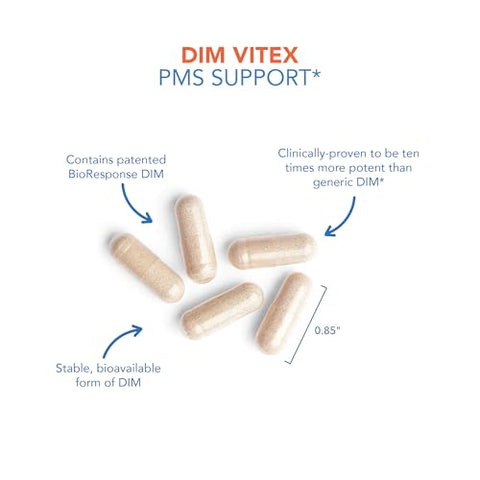 DIM Vitex – Equilíbrio Hormonal Saudável – Suplemento - Allergy Research Group