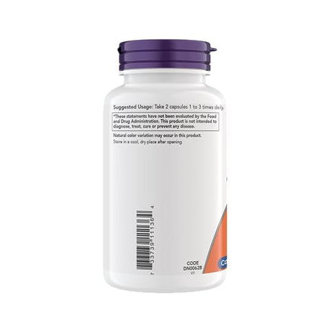 NOW - Now Supplements L-Carnitine 250 mg: Cápsulas Vegetarianas para Suporte Fitness e Metabólico