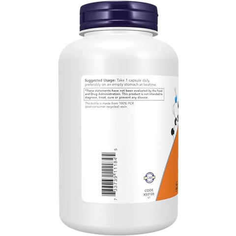 NOW Foods - Now Supplements 5-HTP 100 mg – Suporte Neurotransmissor, 240 Cápsulas Vegetais