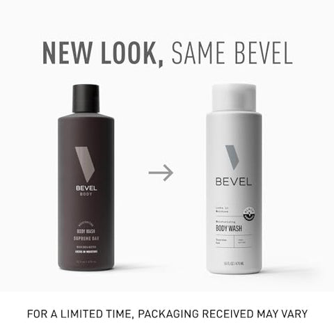 Bevel - Kit Bevel de Sabonete Esfoliante e Hidratante para o Corpo – Dark Cassis