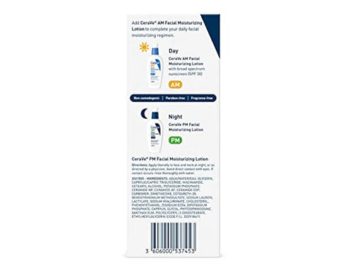 CeraVe - Cerave Loção Hidratante Facial PM 3 Oz (2 Unidades) – Cuidado da Pele