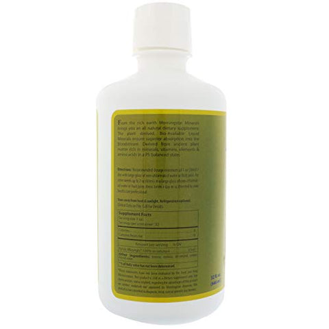 Morningstar Minerals Energy Boost 70 – Minerais Fulvicos, 32 oz (946 ml) – Energia e Vitalidade