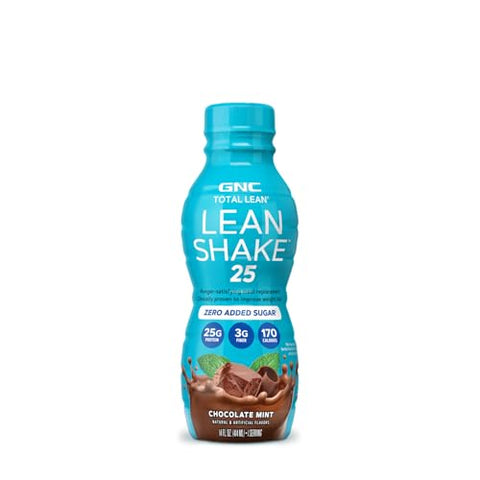 Total Lean Shake Chocolate Mint – 400g | 12 Frascos - GNC