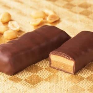 Barras de Alta Proteína, Sem Glúten, Baixa Caloria, Compatíveis com a Proteína Ideal, 7 Porções por Caixa (Manteiga de Amendoim) - Nutmeg State Nutrition