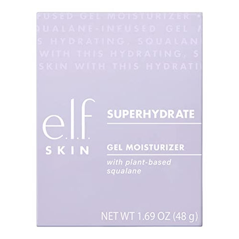 SuperHydrate Moisturiser Gel 50g – Hidrata, Tonifica, Clareia, Protege – Com Vitamina E - e.l.f.