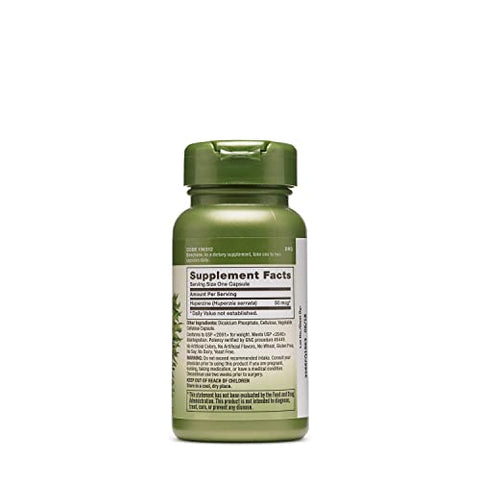 Herbal Plus Huperzine A – Potencialize sua memória e foco – 60 cápsulas - GNC