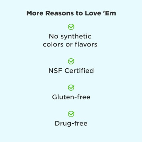 Goodbye Stress Gummy: Suplemento para Alívio do Estresse com GABA, L-Theanine e Melissa, Sabor de Frutas Vermelhas – 120 Unidades - OLLY