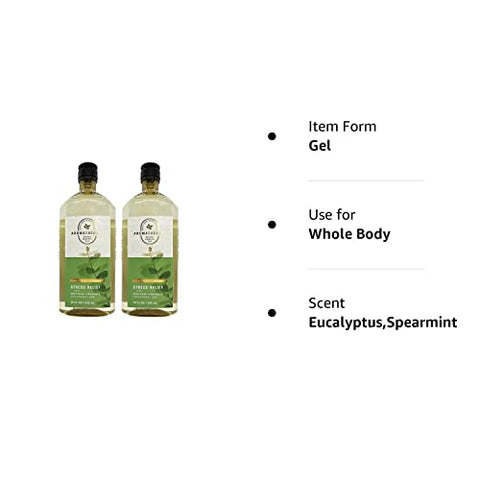 Bath & Body Works - Bath and Body Works – Kit Aromaterapia Alívio do Estresse Eucalipto 2 Unidades – 100ml