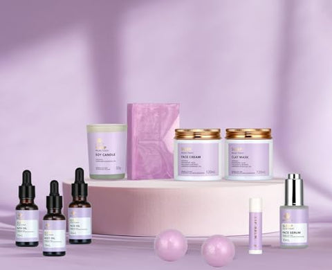 RA ROSA ACCA - Conjunto de Cuidados para a Pele Facial  – Cuidados Faciais – 100% Natural – Hidratante – Antienvelhecimento – 5 Produtos – 200ml