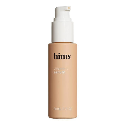 HIMS & HERS - Hims Serum Vitamina C para Homens – Ilumina Tom de Pele, Equilibra Complexão – Vitamina C, Altamente Concentrado, Leve, Fragrância Cítrica – Vegano, Cruelty-Free, Sem Parabenos – 2 Unidades