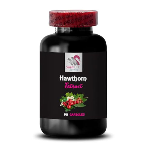 SWAN LIFE ESSENTIALS - Blend antioxidante herbal – Extrato de Espinheiro – Fórmula de energia pura, cápsulas orgânicas de bem-estar, extrato de suporte imunológico, concentrado líquido, suplemento vegano, suporte desintoxicante não transgênico