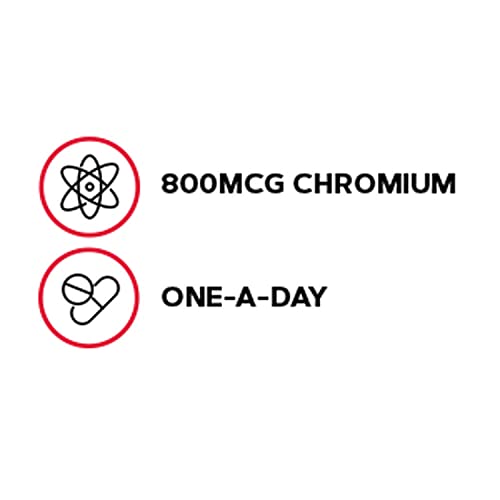 Ultra Chromium Picolinate 800mcg – 60 Cápsulas | Suplemento de Cromo para Saúde | GNC - GNC