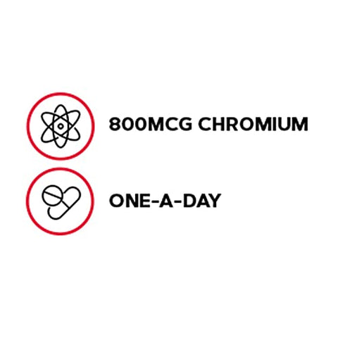 Ultra Chromium Picolinate 800mcg – 60 Cápsulas | Suplemento de Cromo para Saúde | GNC - GNC