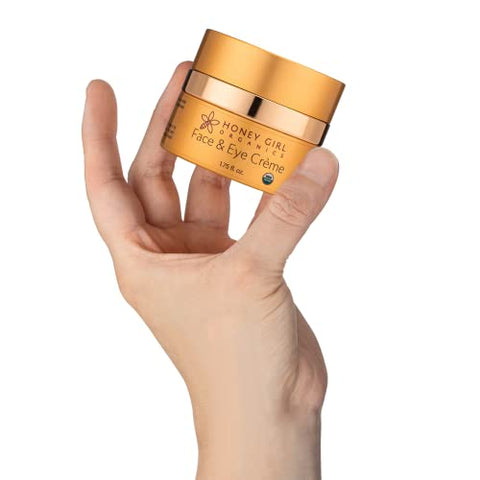 Face – Creme Facial Orgânico 50g | Hidratação Natural - Honey Girl Organics
