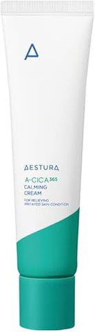 A-CICA 365 Creme Calmante, Hidratação 48 Horas, Hidratante Facial para Pele Seca e Sensível, Creme de Centella Asiatica para Alívio de Vermelhidão, 60 ml - AESTURA