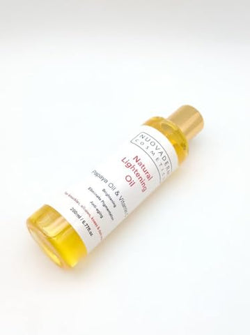 NUOVADERM - Óleo Clareador Natural com Papaia e Vitamina C – 30ml