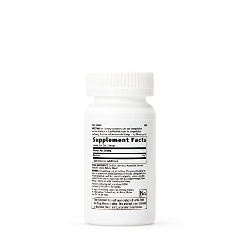 Melatonina Pastilhas 1 mg – Cereja – 60 Pastilhas Vegetarianas - GNC