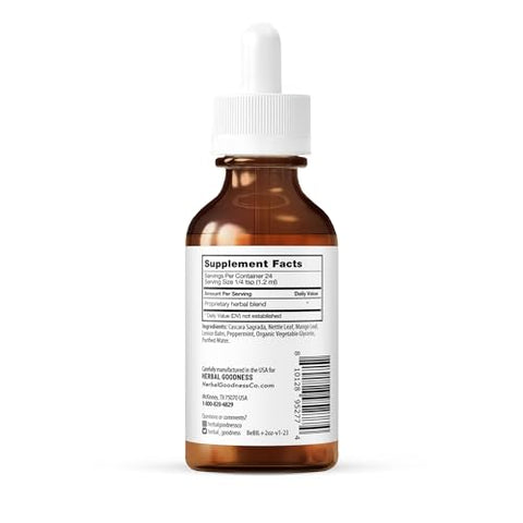 Herbal Goodness - Conjunto Herbal Goodness Settle Down Tommy – Suporte Digestivo Orgânico – Marca