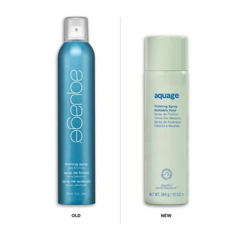 AQUAGE - Aquage Finishing Spray, Spray Fixador de Alta Fixação, Resistência à Umidade e Estilo Duradouro com Brilho Máximo, 300 ml