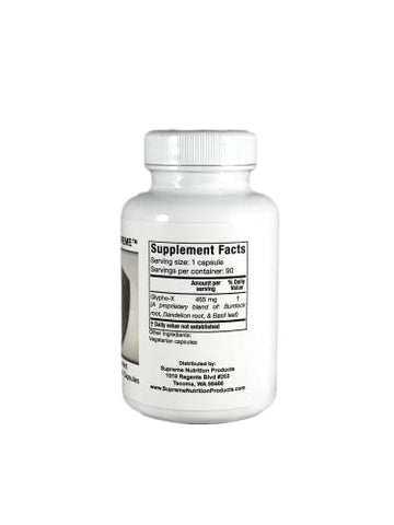 Supreme Nutrition Products - Supreme Nutrition Glypho-X Supreme: 90 Cápsulas Vegetarianas de Combinação Herbal Pura – Fórmula Exclusiva