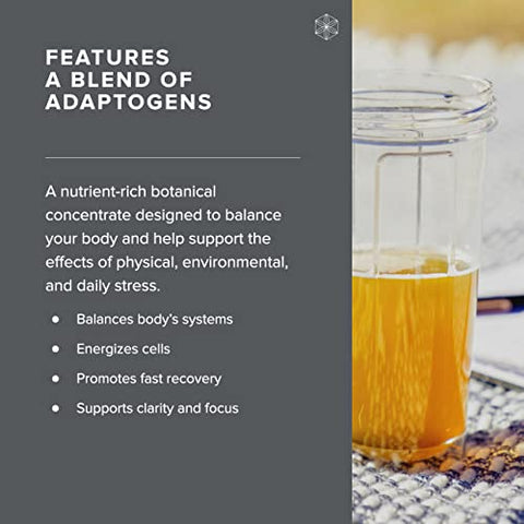 Ionix Supreme – Bebida com Niacina, Vitamina B12, Vitamina B6 e Riboflavina para Combater o Estresse – Frasco de 32 ml (Sabor Natural de Frutas) - Isagenix