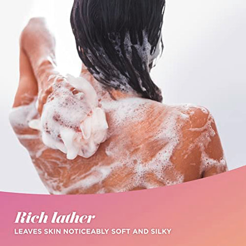 Body Wash Feminino, Seda Diária Pêssego Branco – 250ml - Caress