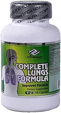Nu-Health - Fórmula Completa para os Pulmões (60 Cápsulas Vegetais) por Frasco – Marca em Destaque