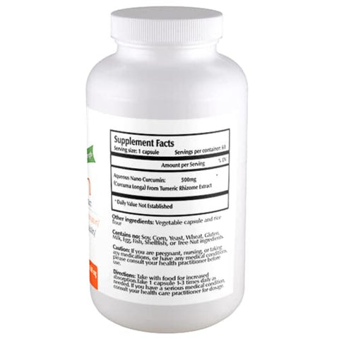 One Planet Nutrition - Nano Curcumin 500 mg Cápsulas Vegetais (60 Porções), Nano para Alta Absorção, Suporte Anti-Inflamatório
