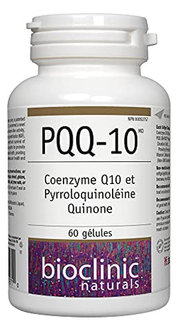 Naturals – CerebroVital PQQ-10 60 softgels: Potencialize seu cérebro com este poderoso suplemento antioxidante - Bioclinic