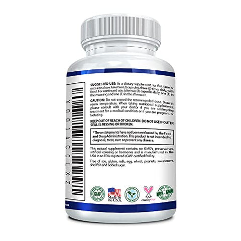 Research Verified - Pesquisa Verificada Limpeza do Cólon Detox – #1 Limpeza do Cólon – 100% Natural – 60 Cápsulas – Marca