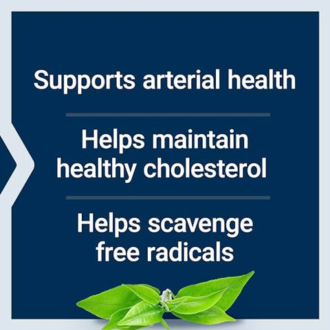 Theaflavin Extrato Padronizado – Flavonoides de Folha de Chá, Suporte à Saúde Arterial, Ajuda a Manter o Colesterol Já Saudável – Sem Glúten, Não-OGM, Vegetariano – 30 cápsulas - Life Extension