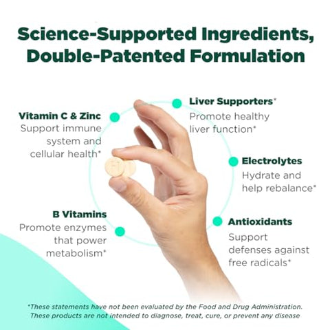 H-PROOF - Vitamina para Saúde do Fígado a Qualquer Hora – Marca: Anytime You Drink