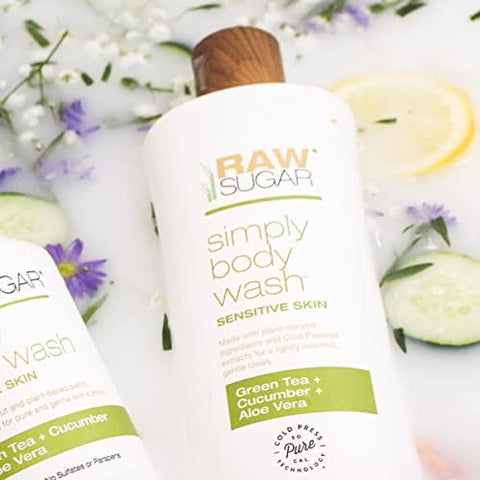 Body Wash para Pele Sensível – Hidratante, Nutritivo e Delicado  RAW SUGAR - RAW SUGAR