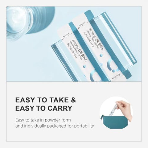 Lifening Deep Talk Plus 5.5g x 60ea | Pó para Saúde Intestinal | Gerenciamento de Peso | K-Beauty - gadi place