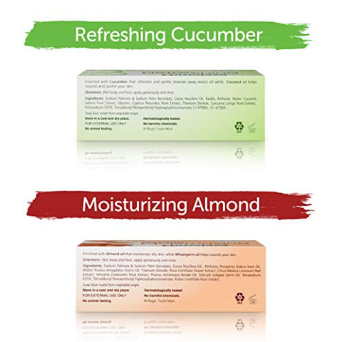 Kit Sabonetes em Barra Neem, Variedade – Limpeza e Cuidado Natural - Himalaya