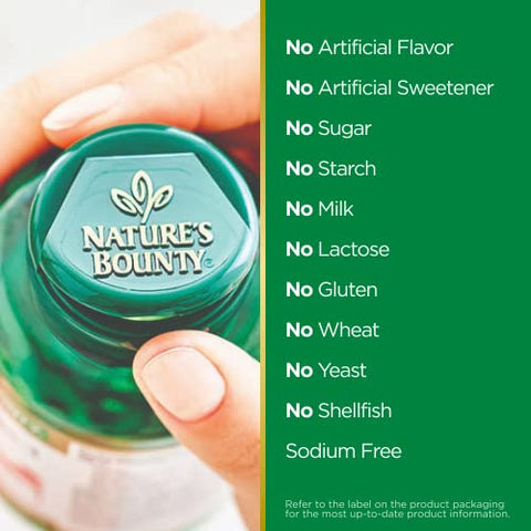 Nature's Bounty - Nature’s Bounty Prenatal Multivitamin – Suporte ao Crescimento e Desenvolvimento Saudável do Bebê, com 200mg de DHA, 60 Softgels