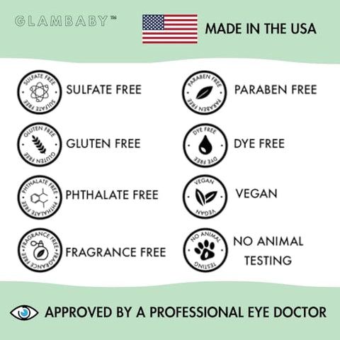 Eye Care – Spray de Limpeza para Pálpebras Eye Boogies™ | Não-Tóxico, Livre de Ardência  GlamBaby - GlamBaby