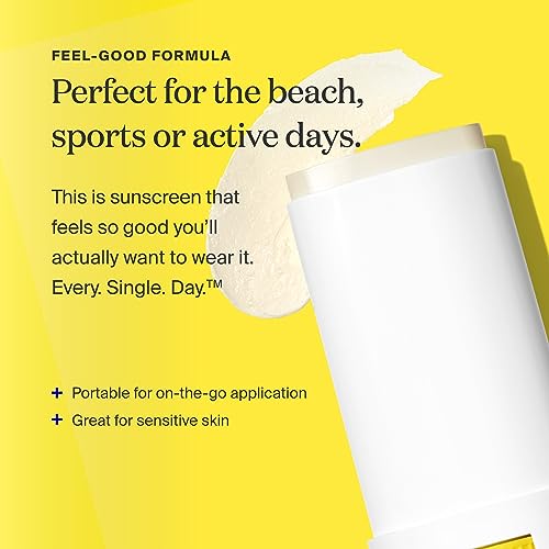 Stick Mineral FPS 50 – Pack 2 unid, 20g – Protetor Solar Facial Amplo Espectro para Pele Sensível – Resistente à Água – Vegano – Ingredientes Naturais - Supergoop!